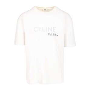 Celine Men Double-Layer Cotton Jersey T-Shirt